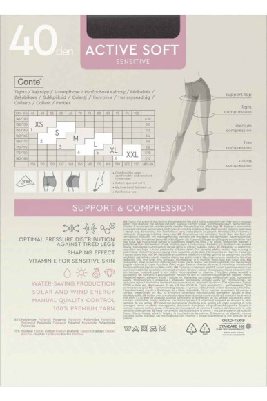 Колготки женские Conte Active Soft 40 Den (euro-pack)