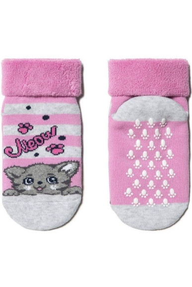 Шкарпетки дитячі Conte-kids Sof-tiki 7С-62СП (259) махрові з відворотом антиковзкі
