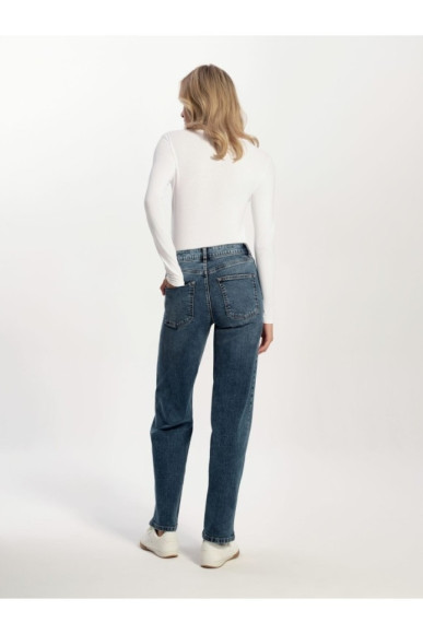 Джинси жіночі Conte CON-825 straight з ефектом вінтажної варки
