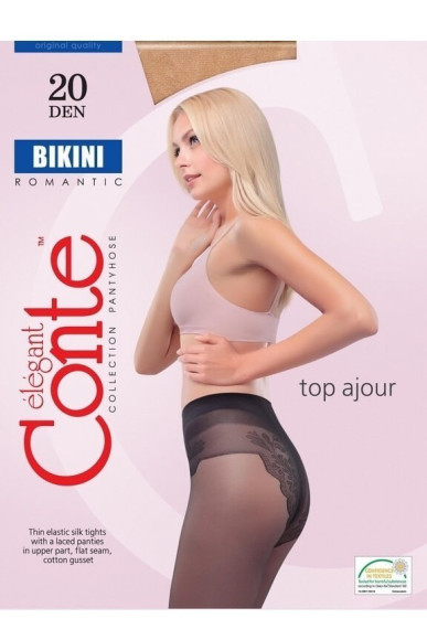 Колготки жіночі Conte Bikini 20 Den