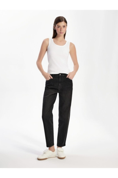 Джинси жіночі Conte CON-832 relaxed з ефектом потертості