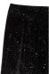 Легінси жіночі CONTE STAR чорні оксамитові з металевими блискітками