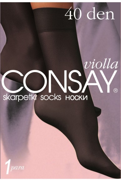 Шкарпетки жіночі Consay Violla 40 Den, 1 пара