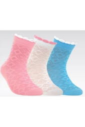 Шкарпетки дитячі Conte-kids Tip-Top (144) віскозні з резинкою пікот