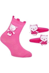 Шкарпетки дитячі Conte-kids Tip-Top (289) 17С-88СП зі шпильками для волосся