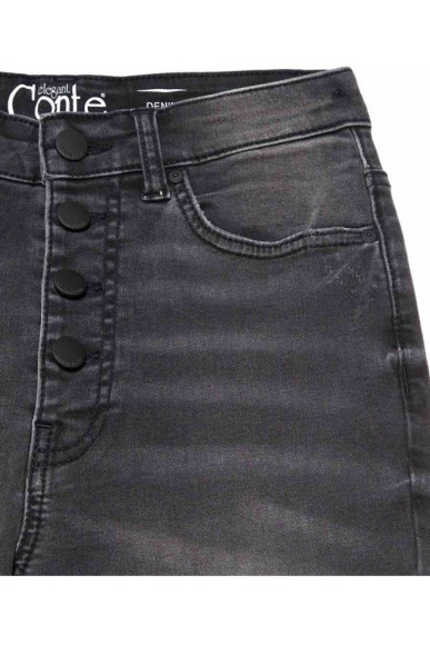 Джинси жіночі Conte Eco-friendly CON-225 Lycra® моделюючі skinny з високою посадкою