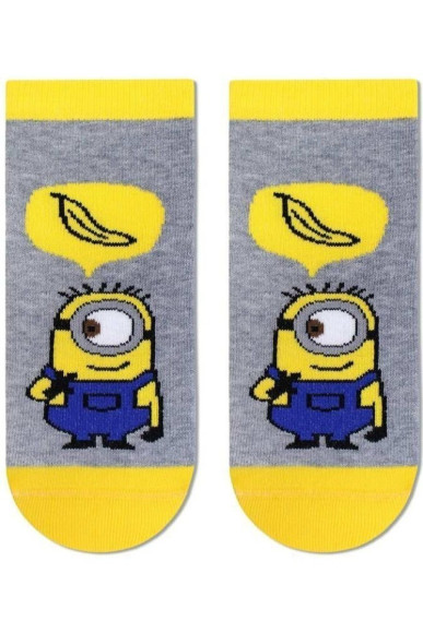 Шкарпетки дитячі Брестські Minions 3095 (703) укорочені Шкарпетки дитячі Брестські Minions 3095 (703) укорочені