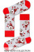 Шкарпетки чоловічі Diwari Новорічні (374) "Санта-Клаус" з пухнастою ниткою