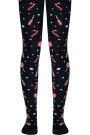 Колготки дитячі Conte-kids новорічні 19С-95/1СП (555) з помпоном «Sweet»