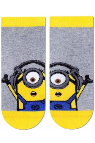 Шкарпетки дитячі Брестські Minions 3095 (704) укорочені Шкарпетки дитячі Брестські Minions 3095 (704) укорочені