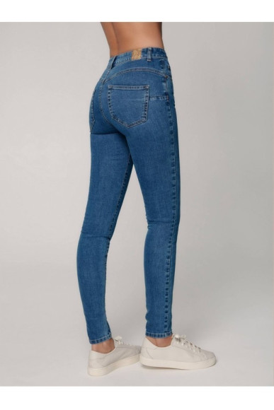 Джинси жіночі Conte Eco-friendly CON-296 skinny з ефектом push-up і високою посадкою