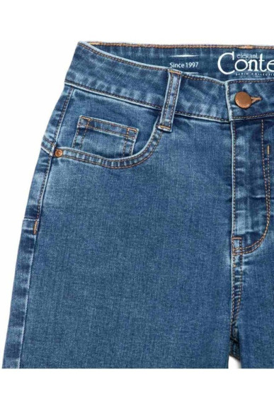 Джинси жіночі Conte Eco-friendly CON-296 skinny з ефектом push-up і високою посадкою