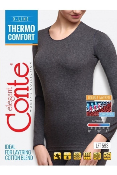 Термобілизна фуфайка жіноча Conte LFT 593