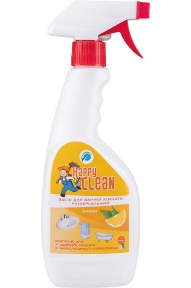 Засіб для ванної кімнати універсальний Happy Clean Лимон Засіб для ванної кімнати універсальний Happy Clean Лимон