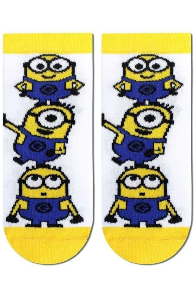 Шкарпетки дитячі Брестські Minions 3095 (705) укорочені Шкарпетки дитячі Брестські Minions 3095 (705) укорочені