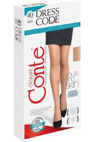 Колготки жіночі Conte Dress Code 40 Den Колготки жіночі Conte Dress Code 40 Den