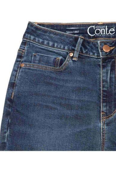 Джинси жіночі Conte Eco-friendly CON-351 skinny з високою посадкою