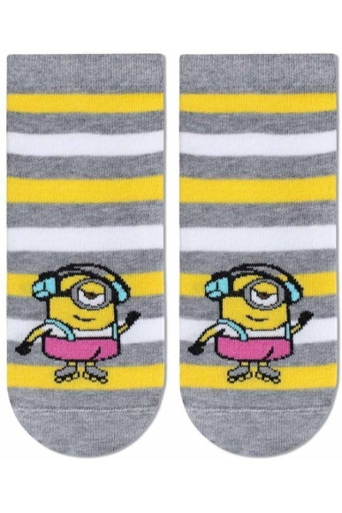 Шкарпетки дитячі Брестські Minions 3095 (708) укорочені Шкарпетки дитячі Брестські Minions 3095 (708) укорочені