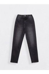 Джинси жіночі Conte Eco-friendly Mom Fit CON-314 з високою посадкою та кокеткою