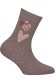 Шкарпетки CHILI 452-9D6 бавовняні з аплікацією