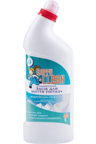 Засіб для миття унітазу Happy Clean Альпійська свіжість