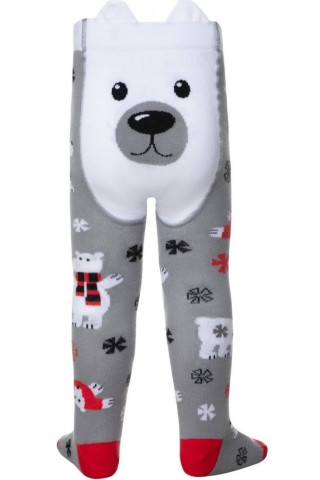 Колготки дитячі Conte-kids новорічні 21С-31СП (588) Bear Колготки дитячі Conte-kids новорічні 21С-31СП (588) Bear