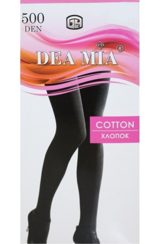Колготки жіночі Dea Mia 500 Den (Cotton) Колготки жіночі Dea Mia 500 Den (Cotton)
