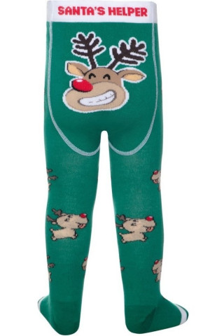 Колготки дитячі Conte-kids новорічні 21С-31СПМ (589) Deer Рудольфа Колготки дитячі Conte-kids новорічні 21С-31СПМ (589) Deer Рудольфа
