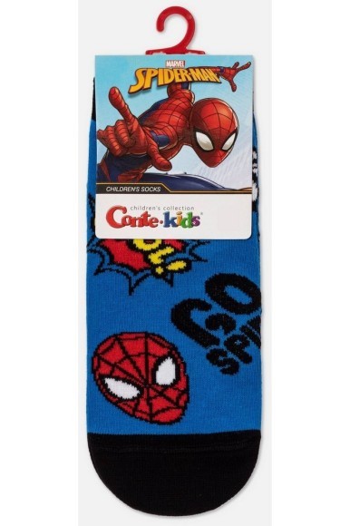 Шкарпетки дитячі Conte-kids ©Marvel 17С-133СПМ (550) короткі з малюнками Людина-павук