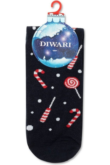 Шкарпетки чоловічі Diwari Новорічні 20С-62СП (521) «Sweets»