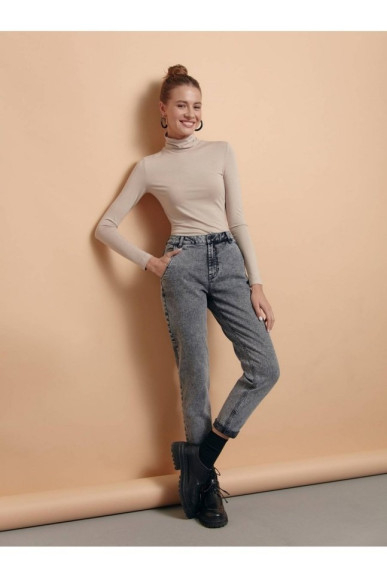 Джинси жіночі Conte Mom Fit CON-361 з високою посадкою