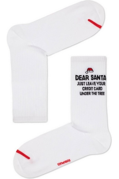Шкарпетки чоловічі Diwari Новорічні 21С-35СП (279) «Credit card»