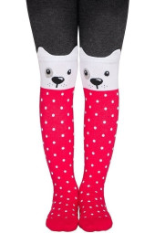 Колготки дитячі Conte-kids Tip-Top 17С-60СП (445) Мордочки