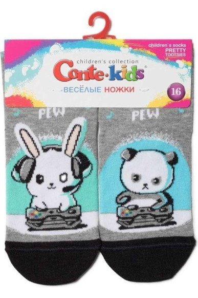 Шкарпетки дитячі Conte-kids Tip-Top 17С-10СП (460) Веселі ніжки