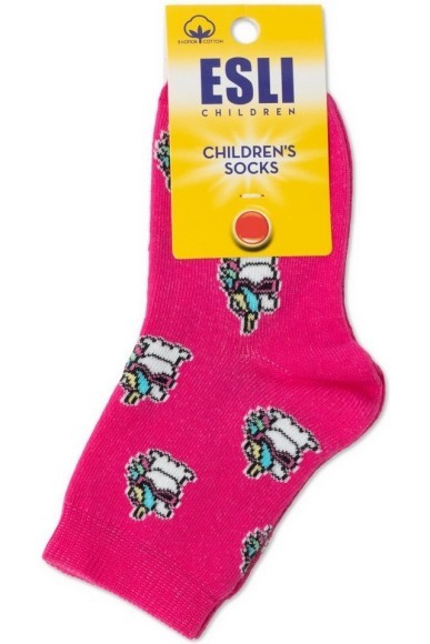 Шкарпетки дитячі ESLI 21С-90СПЕ (641) з малюнками &quot;Unicorn&quot;