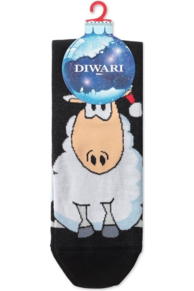 Шкарпетки чоловічі Diwari Новорічні 21С-71СП (651) «Sheep»