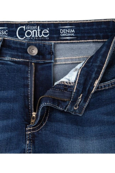 Джинси жіночі Conte Skinny 4640/4915D моделюючі із середньою посадкою