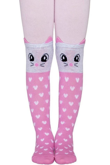 Колготки дитячі Conte-kids Tip-Top 17С-60СП (448) Мордочки