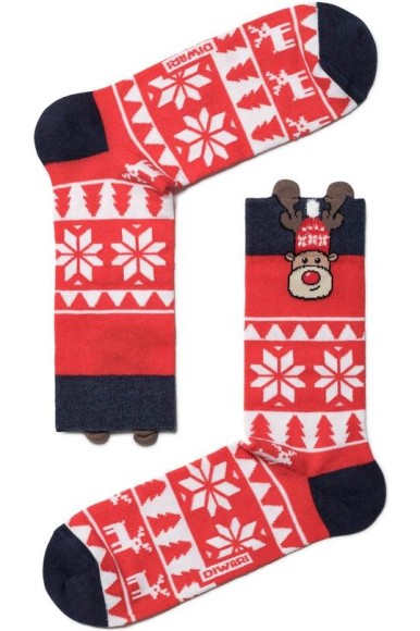 Шкарпетки чоловічі DIWARI новорічні (445) 19С-90СП