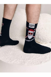 Шкарпетки чоловічі Diwari Новорічні 21С-71СП (653) «Santa Party»