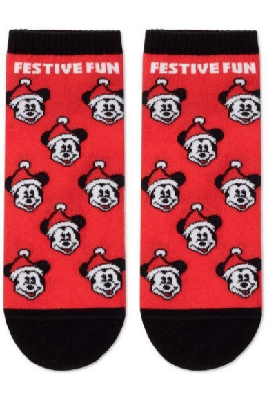 Шкарпетки чоловічі Diwari Новорічні Disney 21С-70СПМ (648) Christmas Mickey