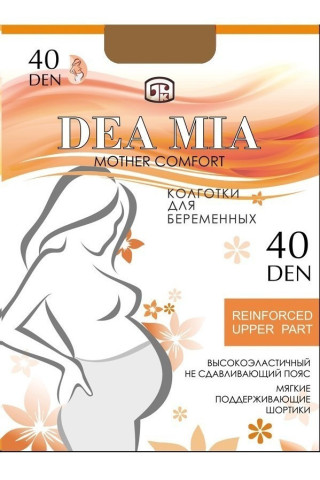 Колготки жіночі Dea Mia Mother Сomfort 40 Den 1901 для вагітних Колготки жіночі Dea Mia Mother Сomfort 40 Den 1901 для вагітних