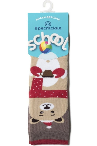 Шкарпетки дитячі Брестські School 3060 (870) махрові