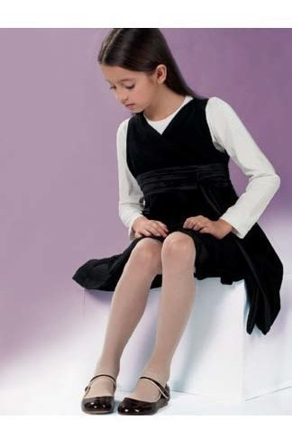 Колготки дитячі Consay Young lady поліамідні 17 Den гладкі