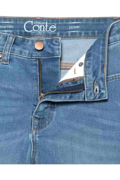 Джинси жіночі Conte skinny push-up CON-143 моделюючі eco-friendly з високою посадкою