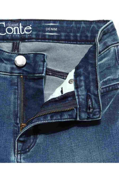 Джинси жіночі Conte skinny push-up CON-144 моделюючі eco-friendly з високою посадкою