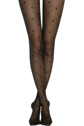 Колготки жіночі Conte Fantasy Shape з малюнком "ромби"