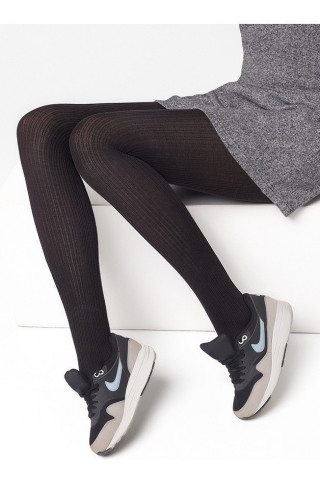 Колготки жіночі Legs L1129 Cotone Rib 80 Den Колготки жіночі Legs L1129 Cotone Rib 80 Den