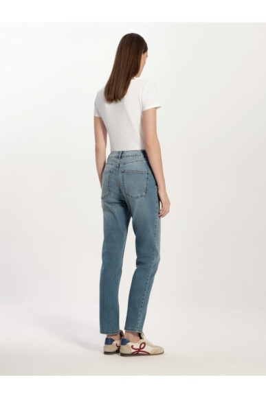 Джинси жіночі Conte slim CON-826 з ефектом потертості