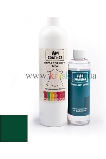 Набор для покраски кожаного кресла - Зеленый AM Coatings